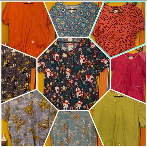 Scrub tops - Picture 1 of 1